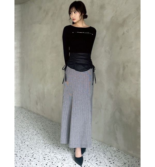 RESEXXY「シアーコルセットマーメイドスカート」|スカート|