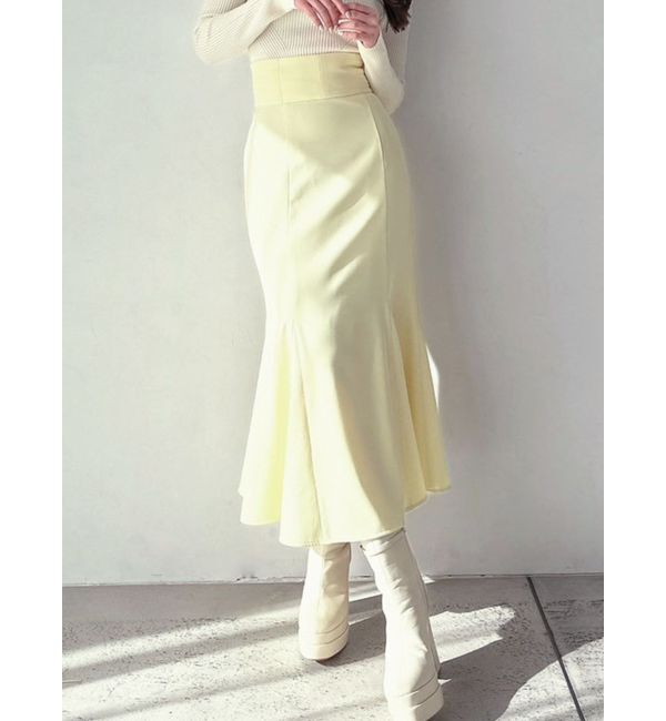 RESEXXY「コルセットマーメイドスカート」|スカート|イエロー