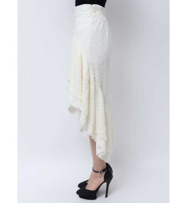 RESEXXY「アシンメトリーレーススカート」|スカート|