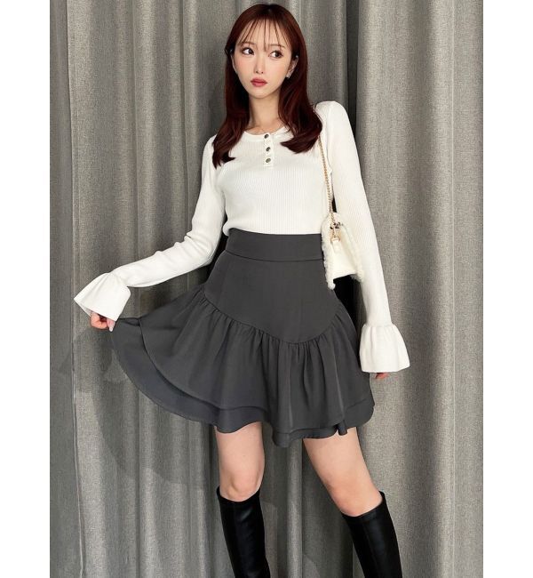 RESEXXY「ヘンリーネックニットトップス」|ニット・セーター|