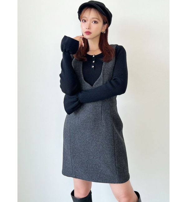 RESEXXY「ヘンリーネックニットトップス」|ニット・セーター|