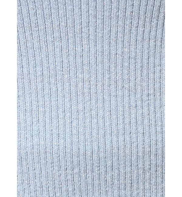 dazzlin「コンパクトノースリラメニットトップス」|ニット・セーター|