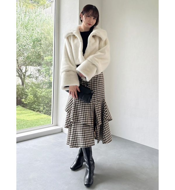 dazzlin「バックレースアップアシメマーメイドスカート」|スカート|