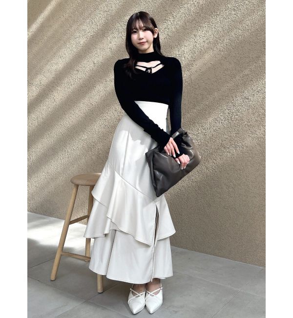 dazzlin「バックレースアップアシメマーメイドスカート」|スカート|