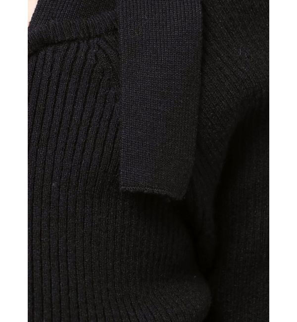 dazzlin「【WEB限定】ショルダーリボンニットトップス」|ニット・セーター|