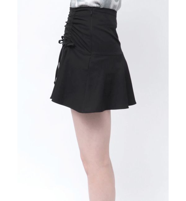 EMODA「ギャザーリボンフレアスカート」|スカート|