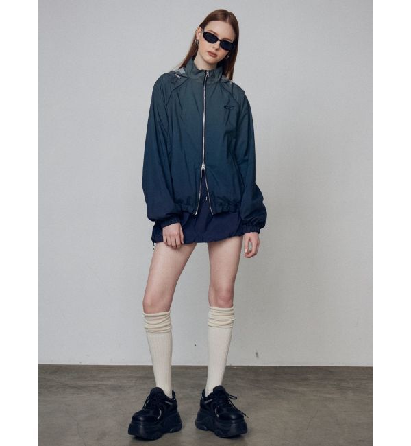 EMODA「ナイロンジップアップブルゾン」|ブルゾン・スタジャン|