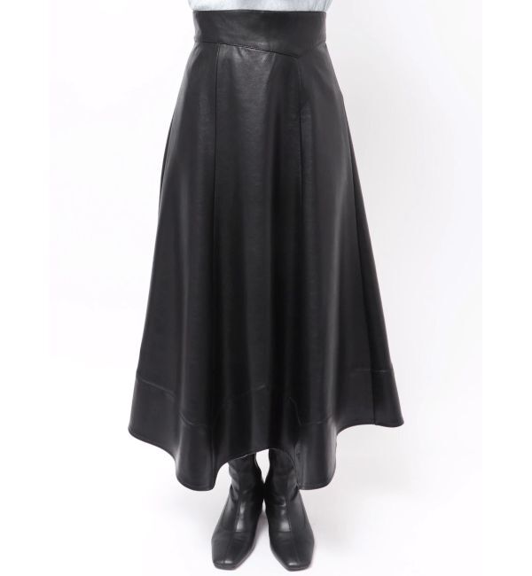 MERCURYDUO「ハンカチヘムフレアスカート」|スカート|