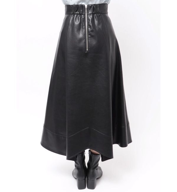 MERCURYDUO「ハンカチヘムフレアスカート」|スカート|