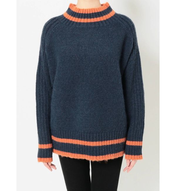 MURUA「【WEB限定 ITEM】バックスリットラインニットチュニック」|ニット・セーター|