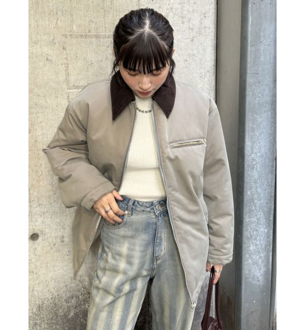 MURUA「パフィーデトロイトジャケット」|ブルゾン・スタジャン|