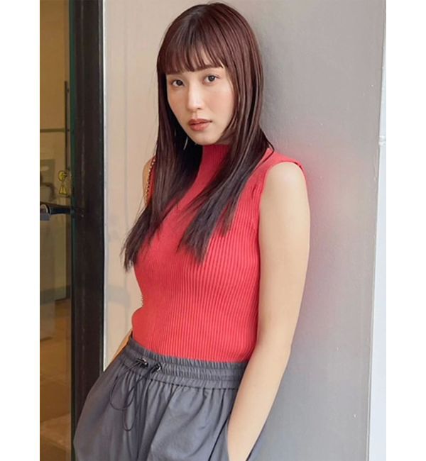 MURUA「ハイネックノースリーブニット」|ニット・セーター|