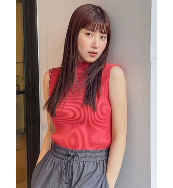 MURUA「ハイネックノースリーブニット」|ニット・セーター|