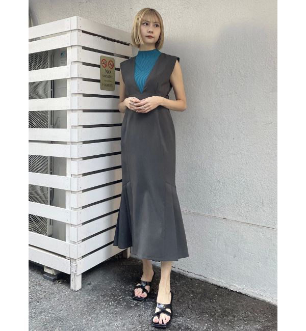 MURUA「ハイネックノースリーブニット」|ニット・セーター|