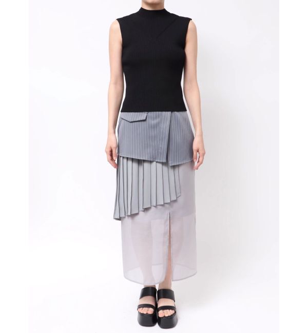 MURUA「ハイネックノースリーブニット」|ニット・セーター|