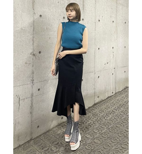 MURUA「ハイネックノースリーブニット」|ニット・セーター|