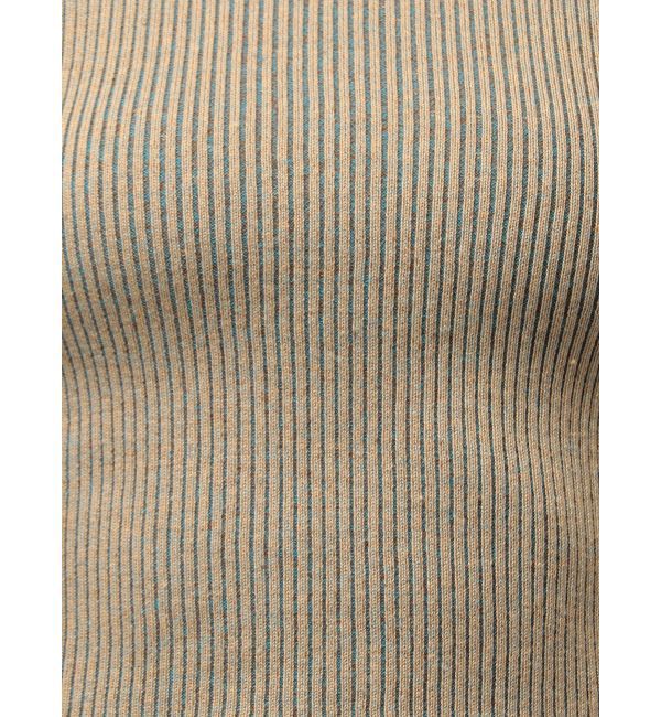 MURUA「メランジバイカラーリブニット」|ニット・セーター|