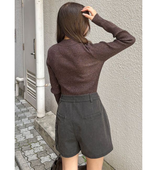 MURUA「クロスリブニット」|ニット・セーター|