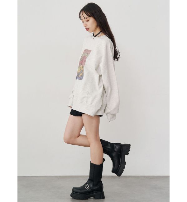 MURUA「フラワールーズスウェット」|スウェット・ジャージ|