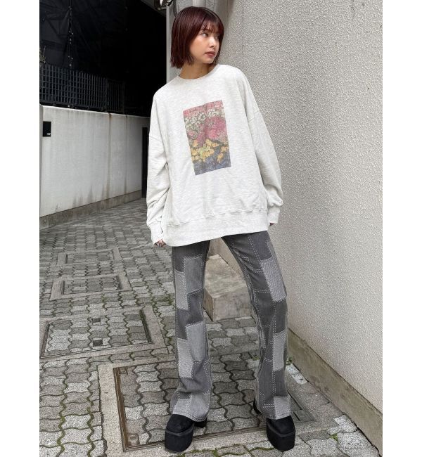 MURUA「フラワールーズスウェット」|スウェット・ジャージ|