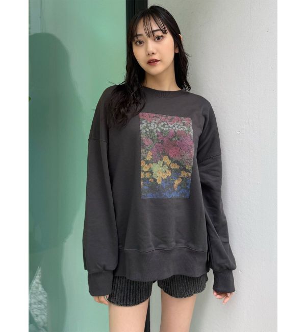 MURUA「フラワールーズスウェット」|スウェット・ジャージ|