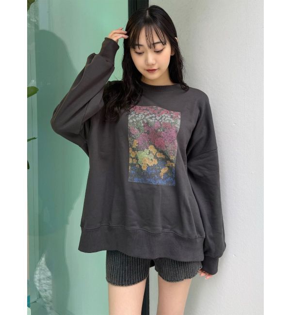 MURUA「フラワールーズスウェット」|スウェット・ジャージ|