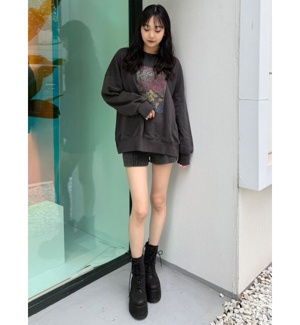 MURUA「フラワールーズスウェット」|スウェット・ジャージ|