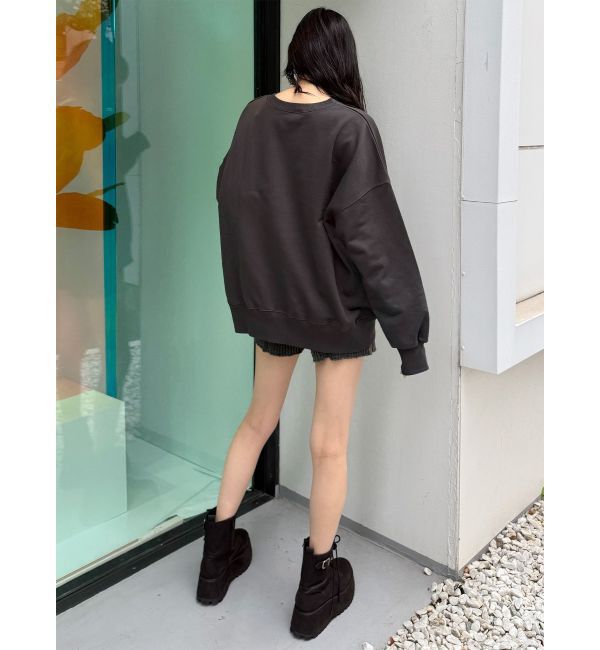 MURUA「フラワールーズスウェット」|スウェット・ジャージ|