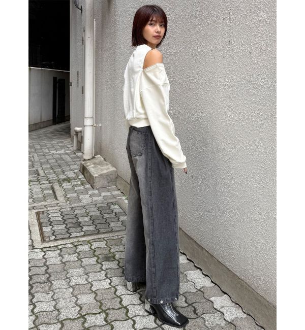 MURUA「2WAYジップスウェット」|スウェット・ジャージ|