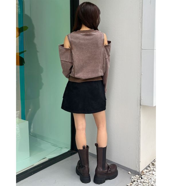 MURUA「2WAYジップスウェット」|スウェット・ジャージ|