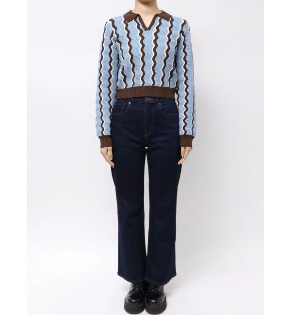 MURUA「ウェーブパターンリブニット」|ニット・セーター|