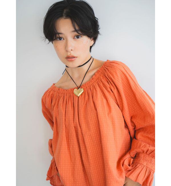 Ungrid「オフショルギャザーボリュームブラウス」|シャツ・ブラウス|