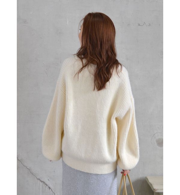 Ungrid「深Ｖネックルーズニット」|ニット・セーター|