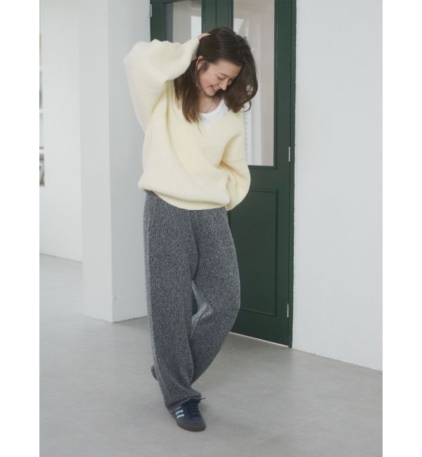 Ungrid「深Ｖネックルーズニット」|ニット・セーター|