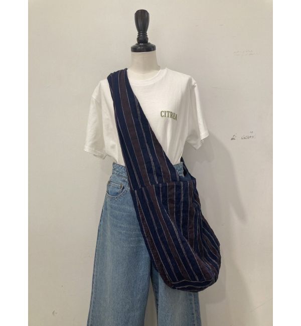 Ungrid「ストライプショルダーバッグ」|ショルダー・メッセンジャー|