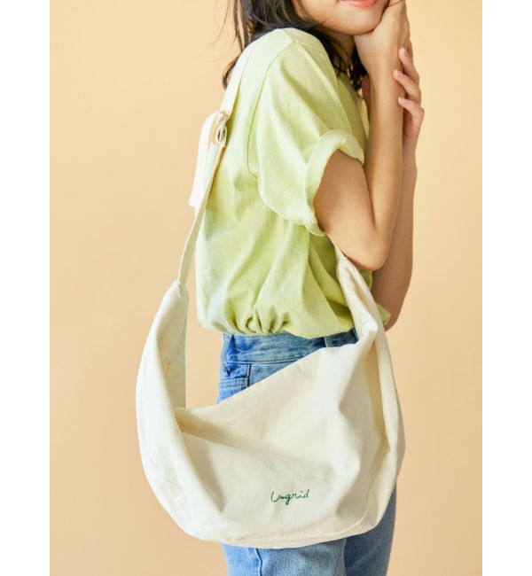 Ungrid「【WEB限定】ロゴショルダーバッグ」|ショルダー・メッセンジャー|