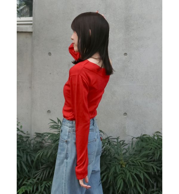 Ungrid「ギャザーデザインフィトニット」|ニット・セーター|