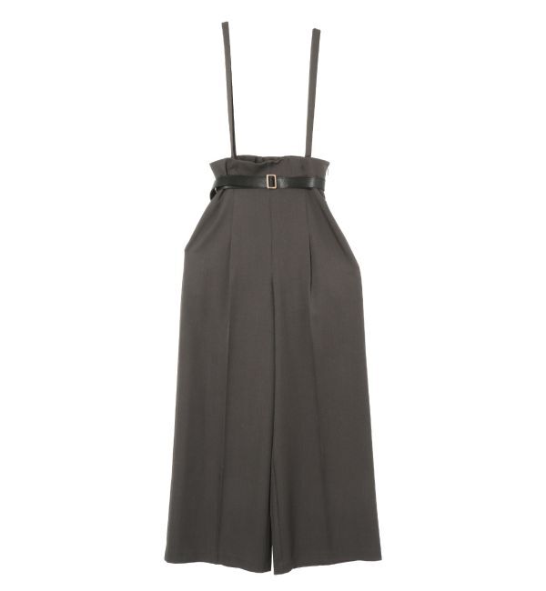 LAGUNAMOON「バイカラーベルトサスペンダーパンツ」|その他|