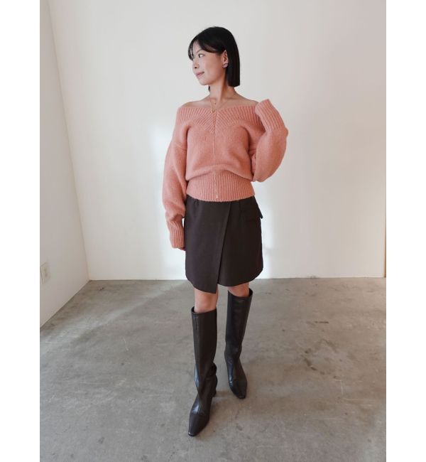 LAGUNAMOON「ラップディティールスカートショートパンツ」|スカート|