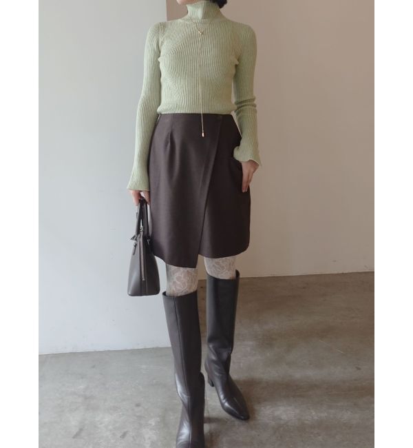 LAGUNAMOON「ラップディティールスカートショートパンツ」|スカート|