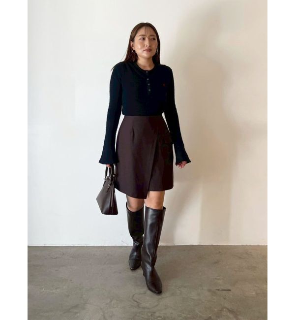 LAGUNAMOON「ラップディティールスカートショートパンツ」|スカート|