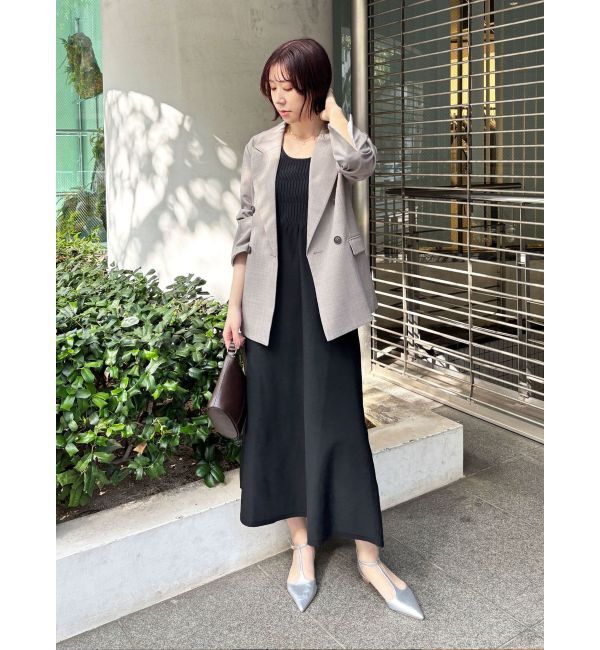 LAGUNAMOON「カラーカーデフォルムニットワンピース」|ワンピース|