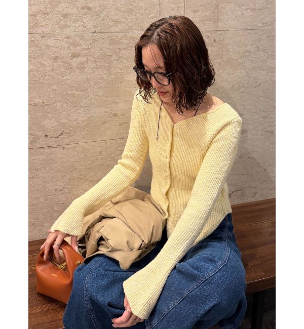 LAGUNAMOON「ボタンデザインニットカーデプルオーバー」|ニット・セーター|