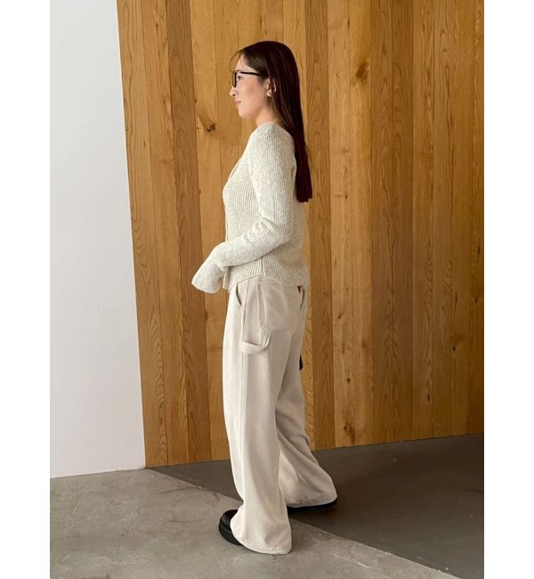 LAGUNAMOON「ボタンデザインニットカーデプルオーバー」|ニット・セーター|