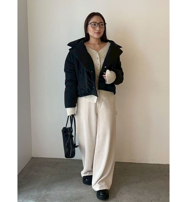 LAGUNAMOON「ボタンデザインニットカーデプルオーバー」|ニット・セーター|