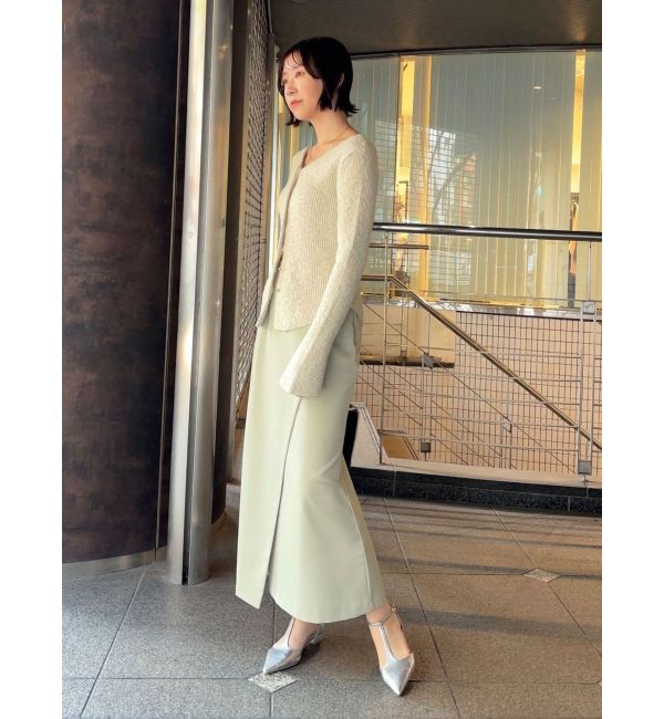 LAGUNAMOON「ボタンデザインニットカーデプルオーバー」|ニット・セーター|