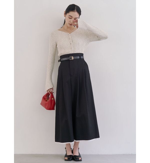 LAGUNAMOON「ボタンデザインニットカーデプルオーバー」|ニット・セーター|