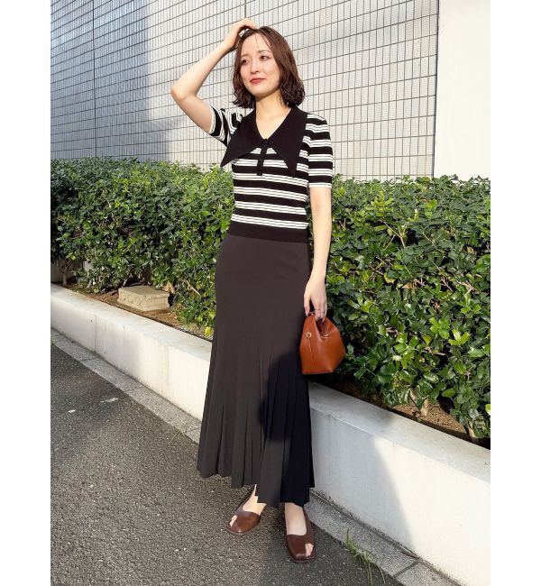 LAGUNAMOON「タックプリーツマーメイドスカート」|スカート|