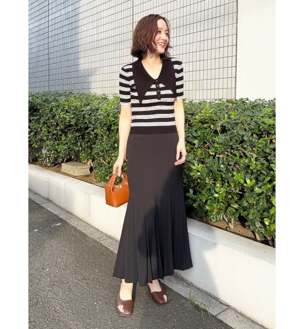 LAGUNAMOON「タックプリーツマーメイドスカート」|スカート|