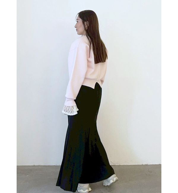 LAGUNAMOON「タックプリーツマーメイドスカート」|スカート|